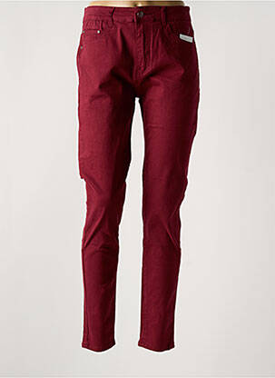 Blugi cu croială slim roșu JORGIE PARIS femeie