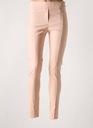 Jegging țesătură poplin mărime normală roz FEMMES JE VOUS AIME femeie