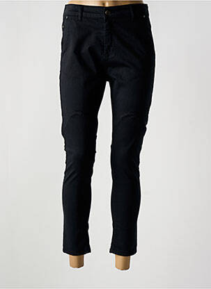 Pantalon 7/8 elasticitate mărime normală negru CARLA KOPS femeie