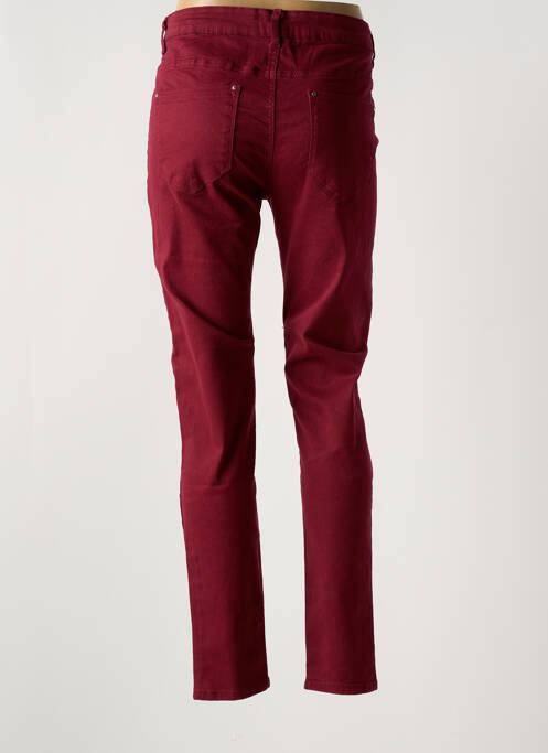 Blugi cu croială slim roșu JORGIE PARIS femeie