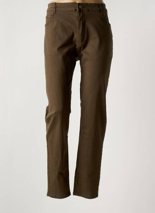 Blugi cu croială slim verde JORGIE PARIS femeie