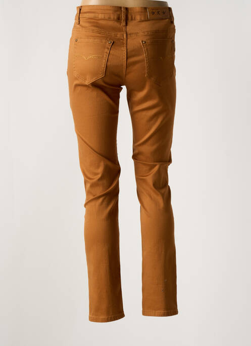 Blugi cu croială slim galben YZY femeie