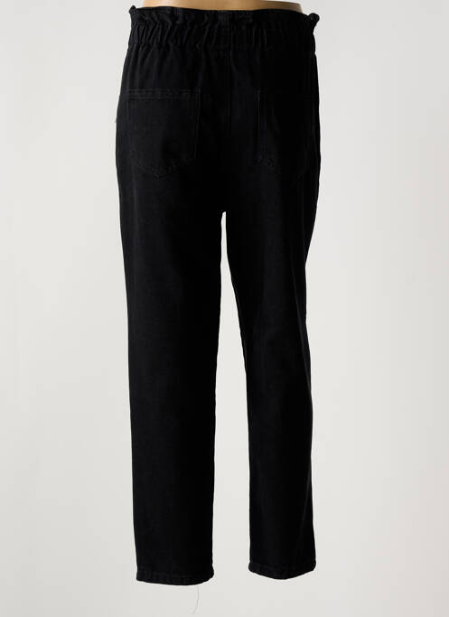 Blugi cu croială dreaptă negru LEO & UGO femeie