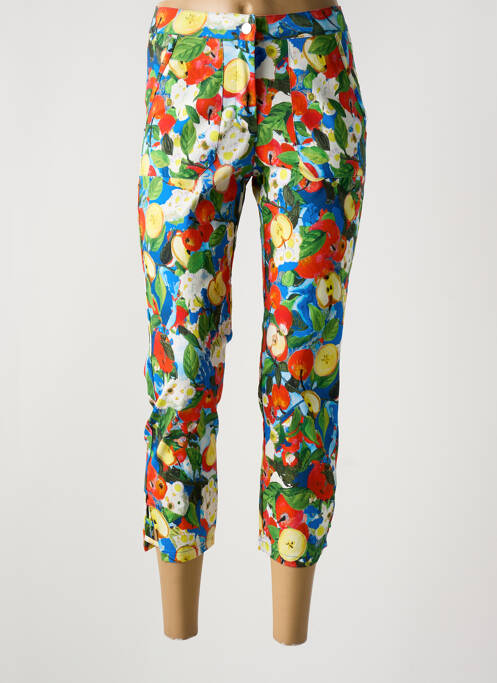 Pantalon trei sferturi verde MALOKA femeie