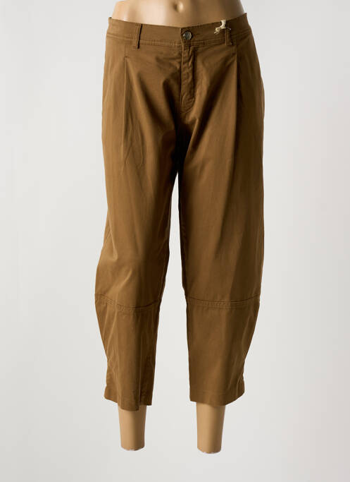 Pantalon 7/8 maro AQUAJEANS femeie