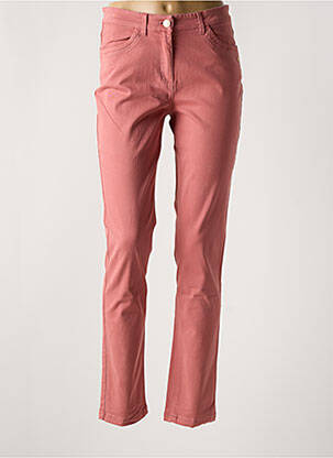 Pantalon slim buzunare roz ÉTYMOLOGIE femeie