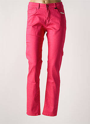 Pantalon slim buzunare roz JEAN DELFIN femeie