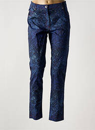 Pantalon slim buzunare albastru FILIPINE LAHOYA femme