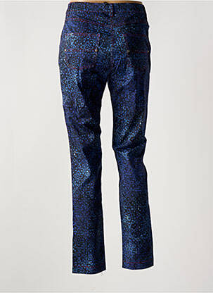 Pantalon slim buzunare albastru FILIPINE LAHOYA femeie
