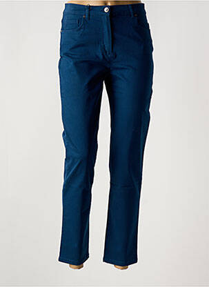 Pantalon 7/8 albastru ANTONELLE femeie
