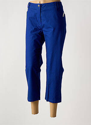 Pantalon trei sferturi albastru MAE MAHE femeie