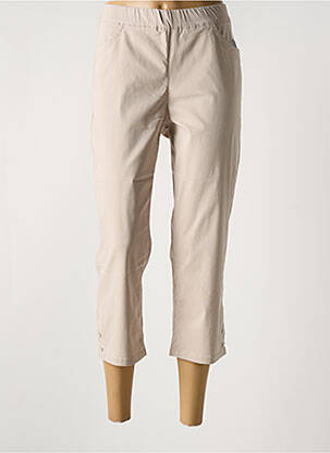 Pantalon trei sferturi bej STARK femeie