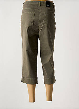 Pantalon trei sferturi buzunare verde STARK femeie