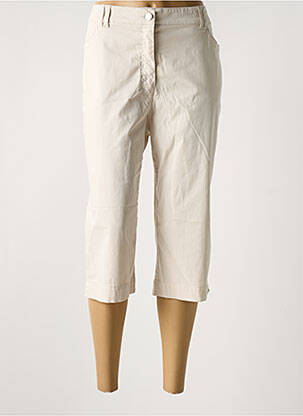 Pantalon trei sferturi bej STARK femeie