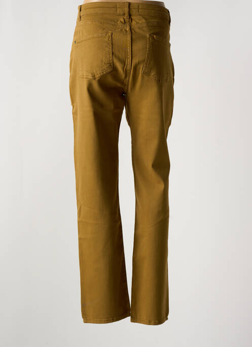 Pantalon drept bej DOLCEZZA femeie