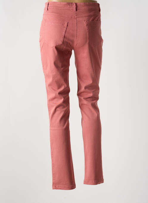 Pantalon slim roz ÉTYMOLOGIE femeie