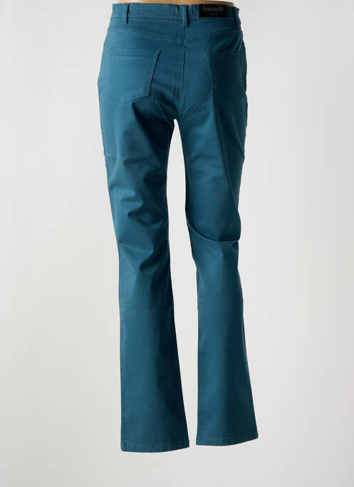 Pantalon drept albastru ANTONELLE femeie