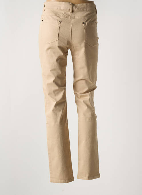 Pantalon drept bej FARFALLA ROSSO femeie