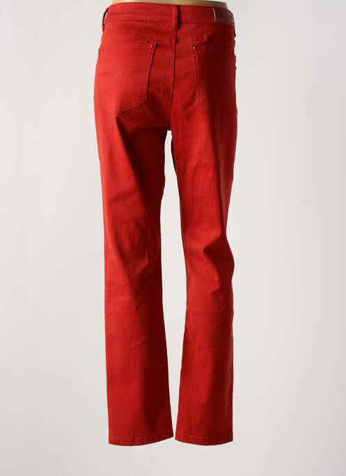 Pantalon slim portocaliu YZY femeie