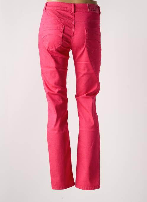 Pantalon slim roz JEAN DELFIN femeie