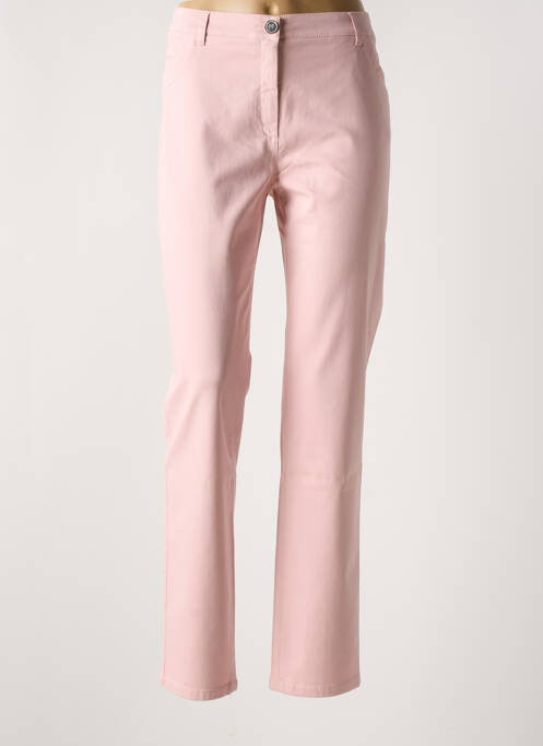 Pantalon drept roz deschis DIVAS femeie