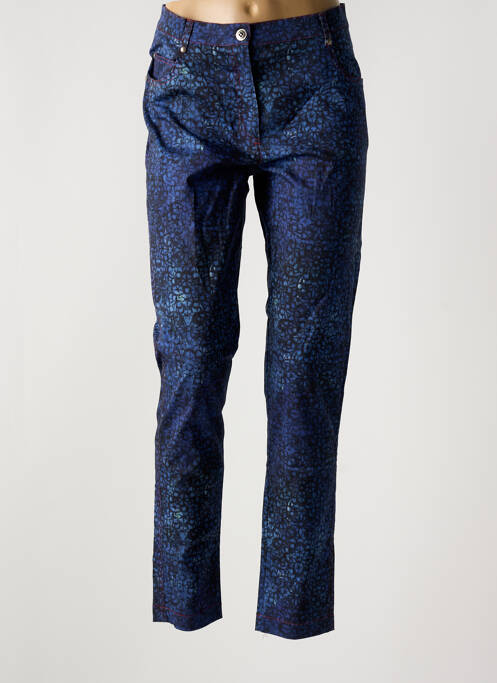 Pantalon slim albastru FILIPINE LAHOYA femeie