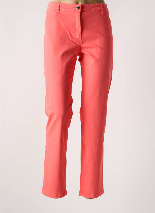 Pantalon slim roz DIVAS femeie