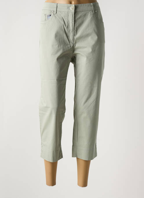 Pantalon trei sferturi verde ZERRES femeie