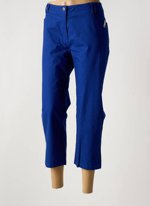 Pantalon trei sferturi albastru MAE MAHE femeie