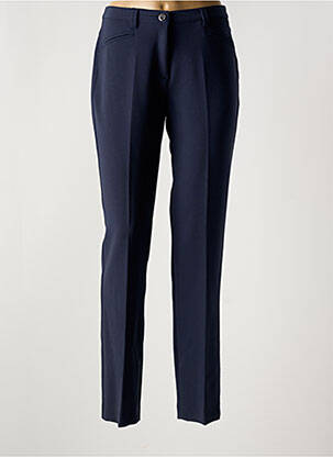 Pantalon slim mărime normală mărime normală albastru DIVAS femeie