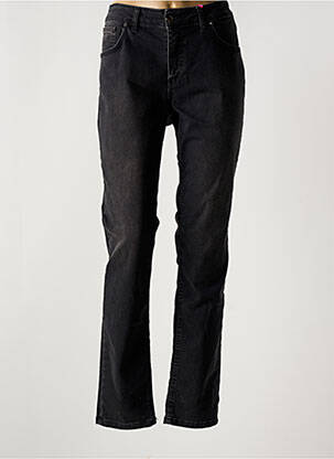 Blugi cu croială slim negru DIVAS femeie