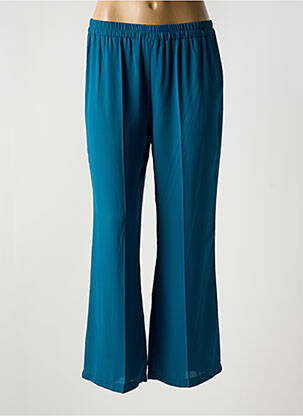 Pantalon 7/8 talie elastică mărime normală verde SAM & LILI femeie
