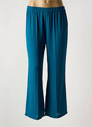 Pantalon 7/8 talie elastică mărime normală verde SAM & LILI femeie