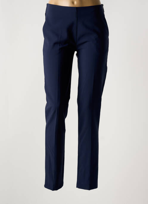Pantalon slim albastru QUATTRO femeie