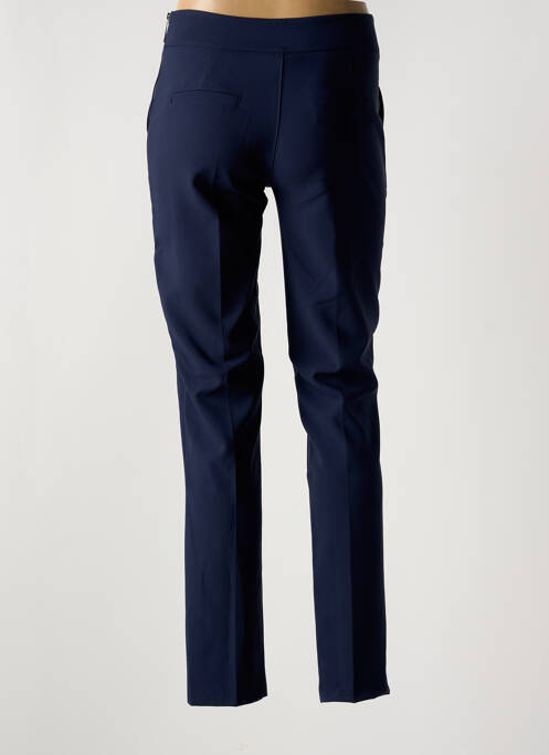 Pantalon slim albastru QUATTRO femeie