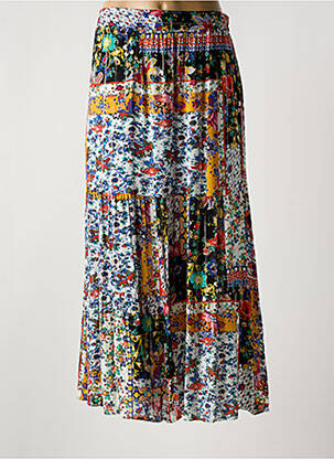 Fustă lungă verde HALOGENE femeie