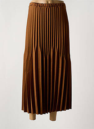 Fustă lungă maro KOKOMARINA femeie