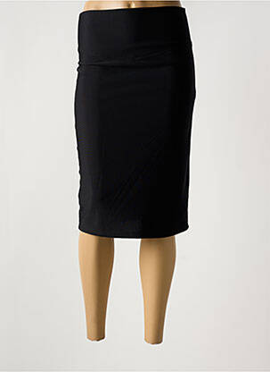 Fustă midi negru MODE DE PARIS femeie