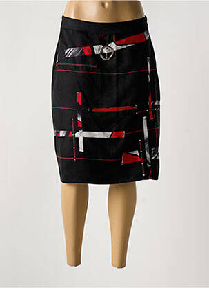 Fustă midi negru FIGURE LIBRE femeie