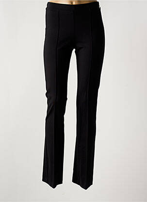 Pantalon slim talie elastică negru DIVAS femeie