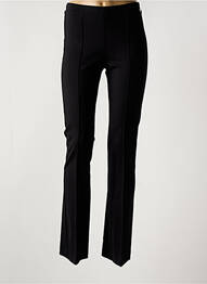 Pantalon slim talie elastică negru DIVAS femeie