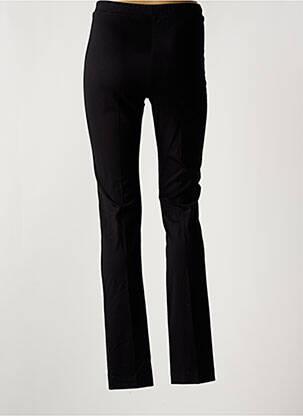 Pantalon slim talie elastică negru DIVAS femeie