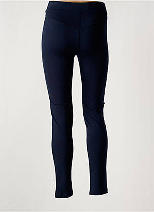 Pantalon slim talie elastică albastru FEMMES JE VOUS AIME femeie