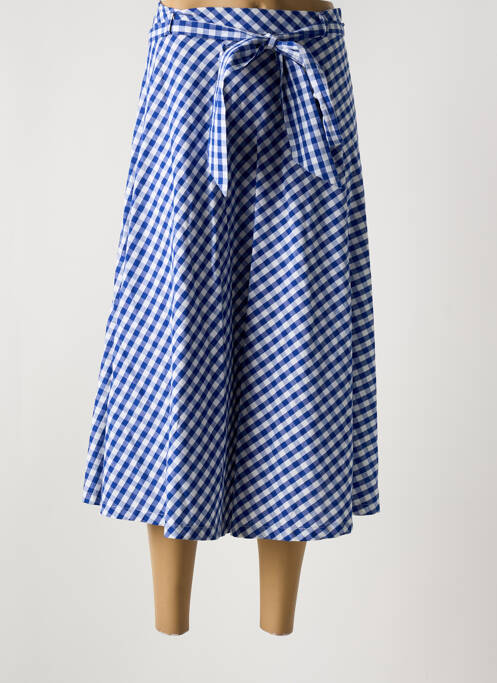 Fustă lungă albastru LEO & UGO femeie