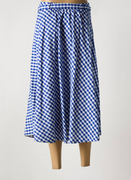 Fustă lungă albastru LEO & UGO femeie