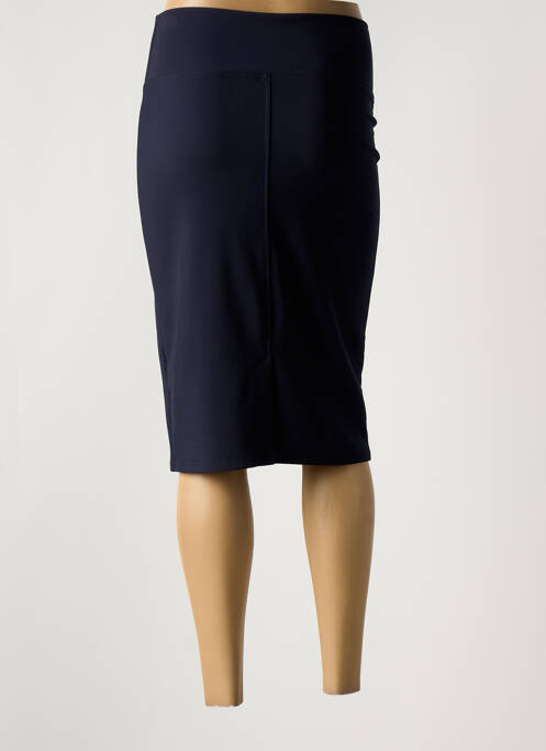 Fustă midi albastru MODE DE PARIS femeie