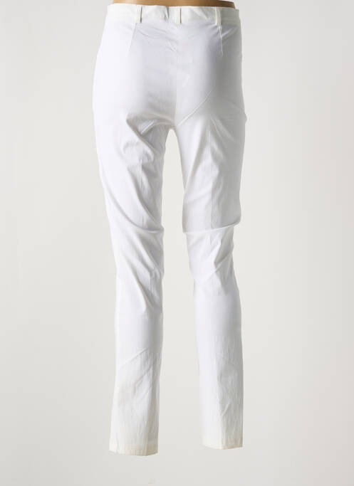 Pantalon slim alb GRIFFON femeie