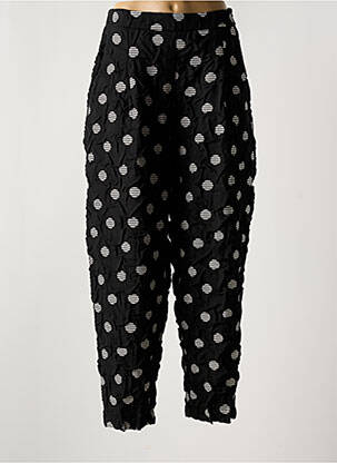 Pantalon drept talie înaltă talie înaltă negru KOKOMARINA femeie