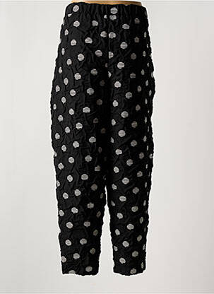 Pantalon drept talie înaltă talie înaltă negru KOKOMARINA femeie