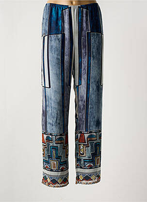 Pantalon drept albastru JEAN DELFIN femeie